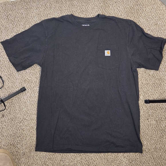 Carhartt Bundle Mens XLT T-shirts Short Sleeve 100% Cotton Style K87 Tan / Black - Picture 10 of 10